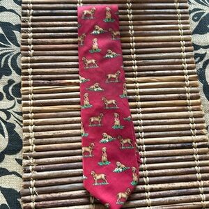 Chocolate Labrador Silk Tie by Alynn Neckwear – Made in USA